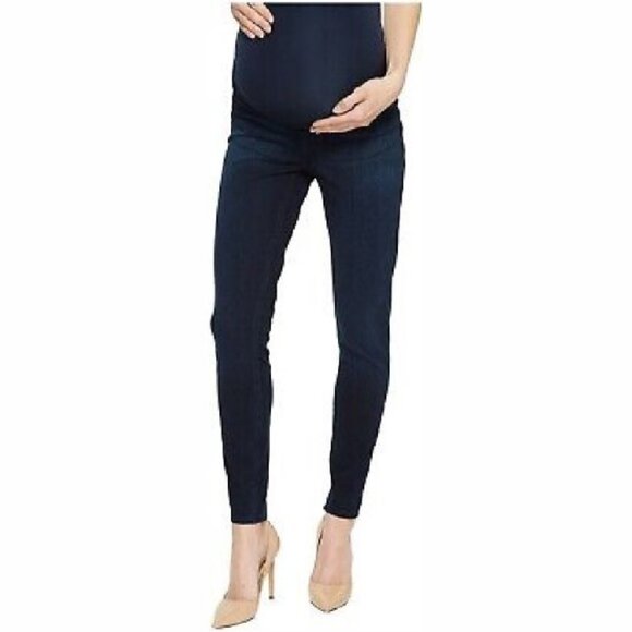 SPANX women's size medium maternity Mama Ankle Jeanish Twilight Rinse jeans - Picture 2 of 13